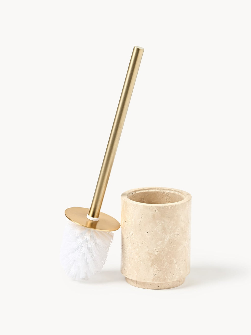 Sedgwick Travertine Toilet Brush