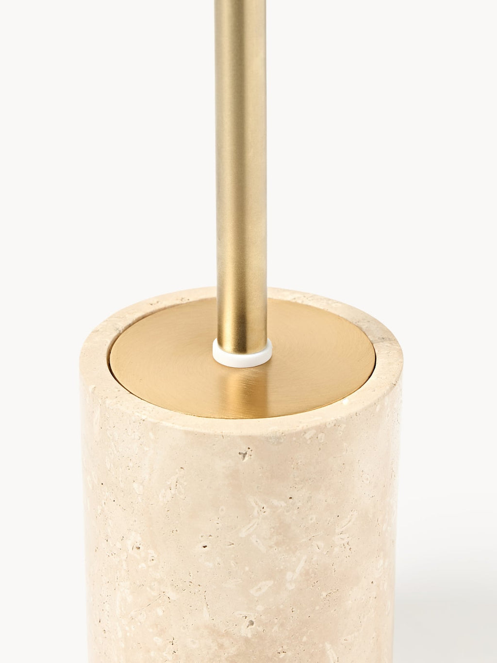 Sedgwick Travertine Toilet Brush