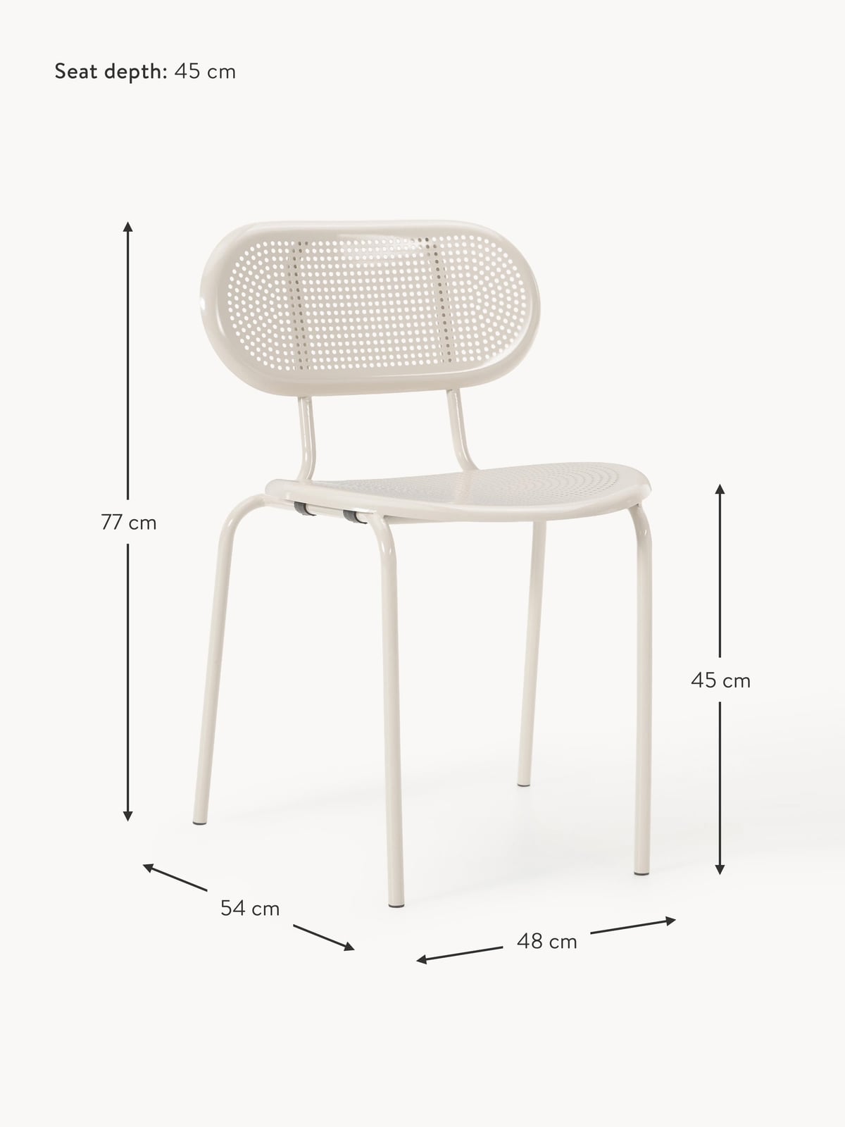 Southwold Garden Dining Chairs, Set of 2