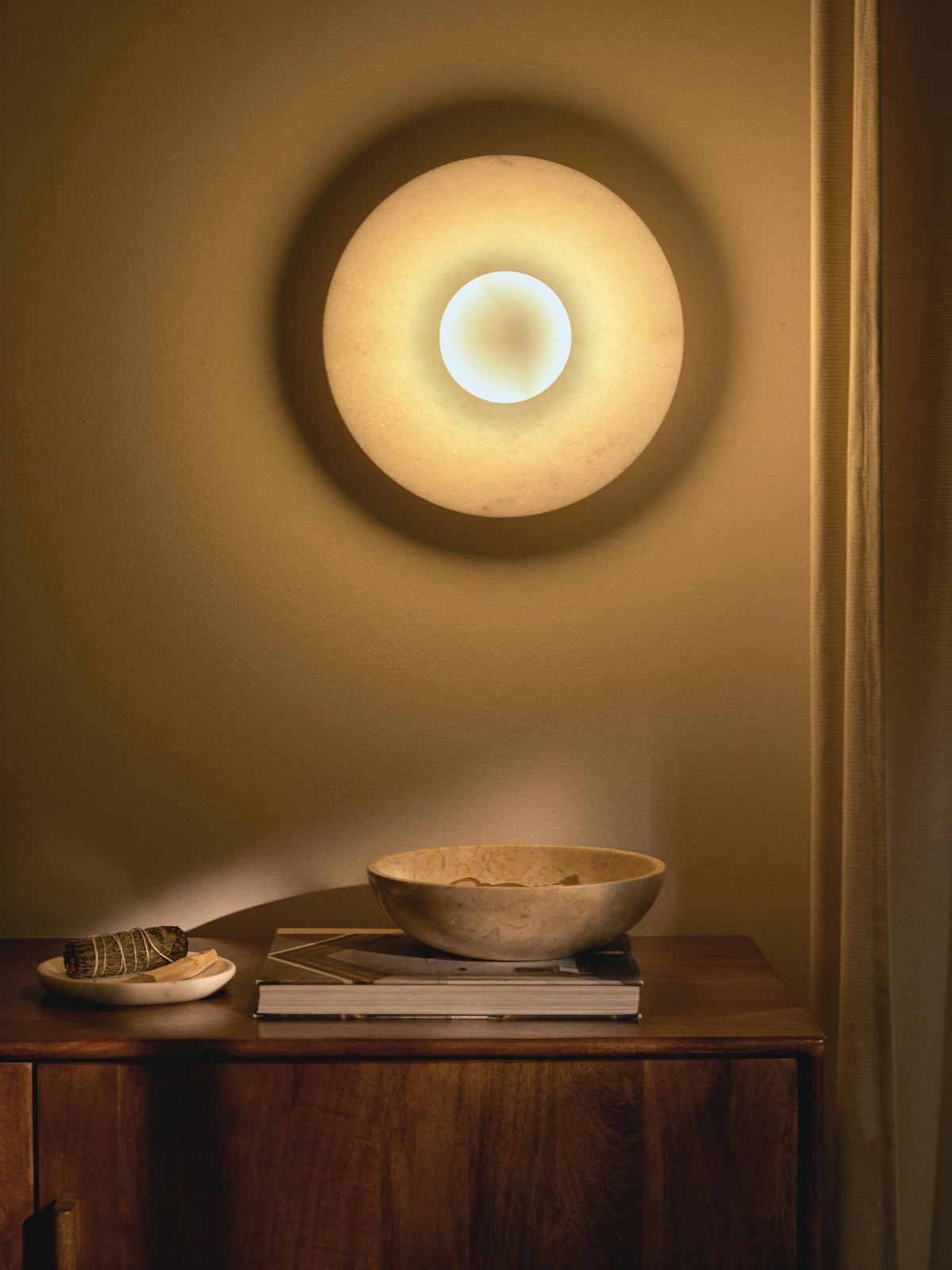 Southwold Marble Wall and Ceiling Lamp