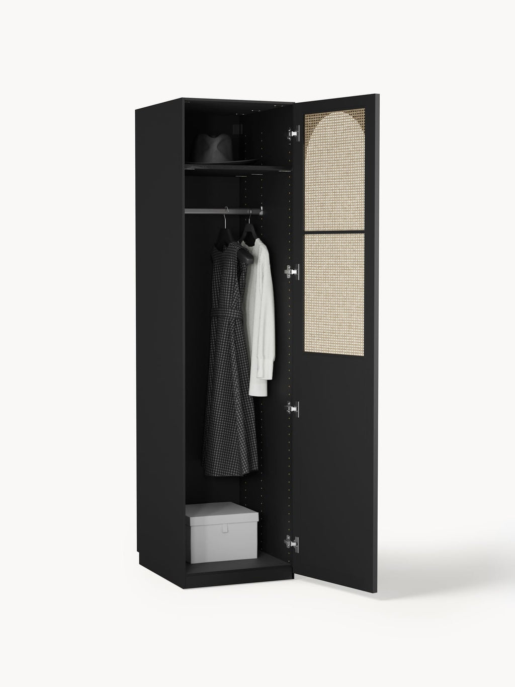 Southwold Modular Hinged Door Wardrobe, 50 cm Wide, in various sizes