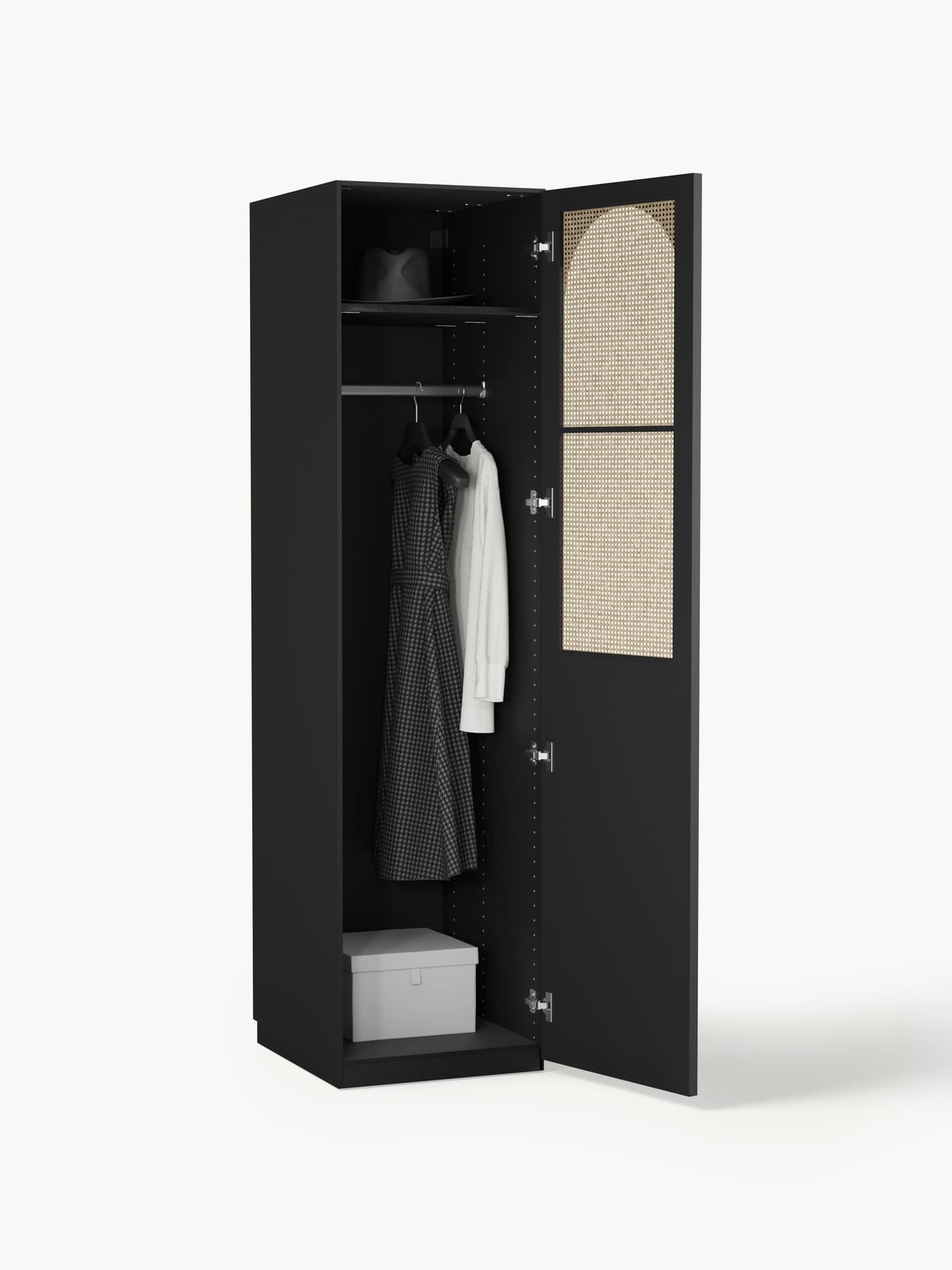 Southwold Modular Hinged Door Wardrobe, 50 cm Wide, in various sizes