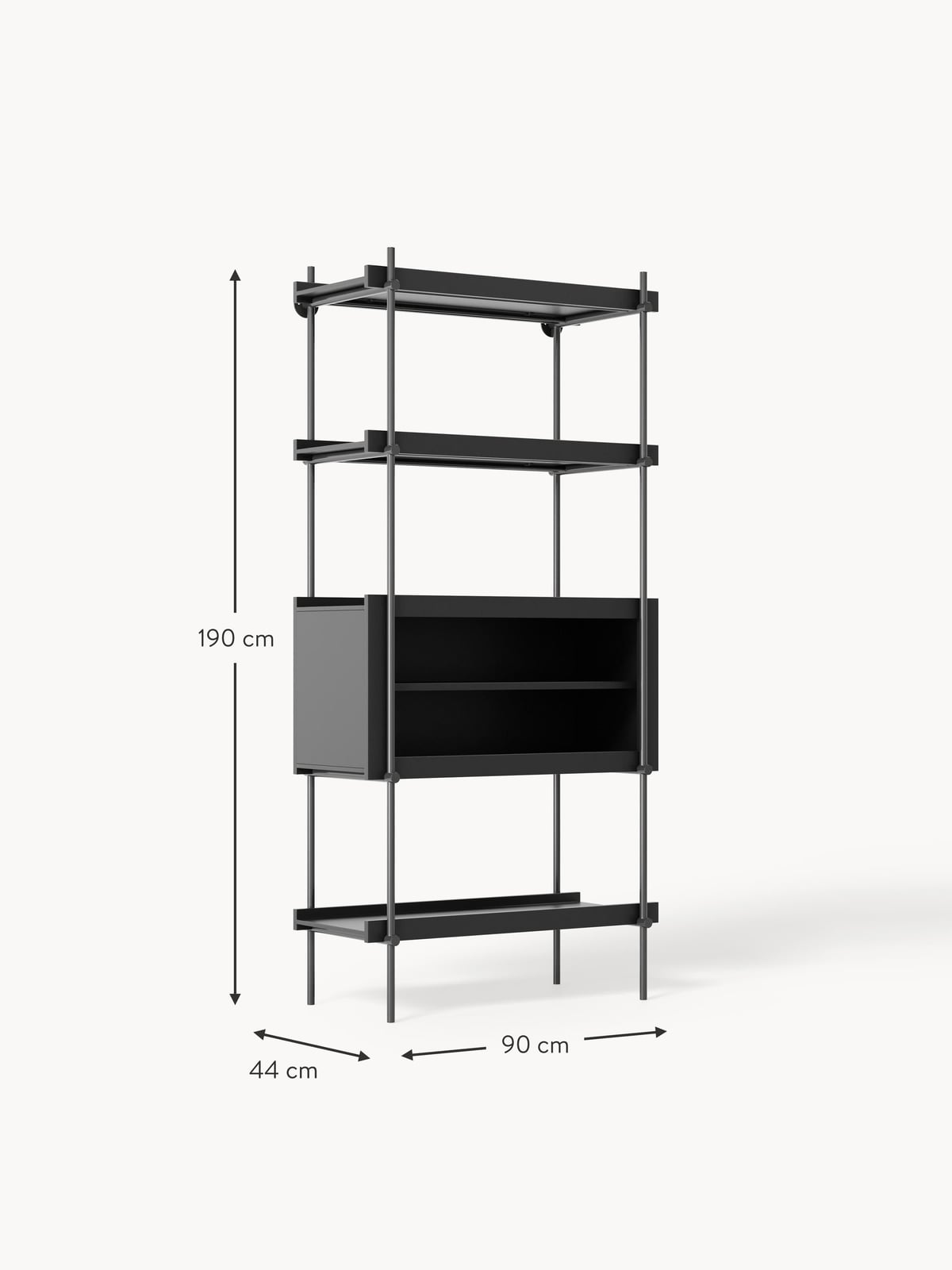 Southwold Tall Shelving Unit with Openbox