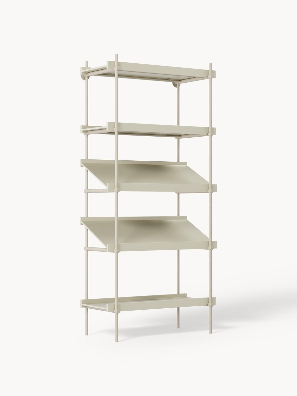 Southwold Tall Shelving Unit with Slanted Shelves