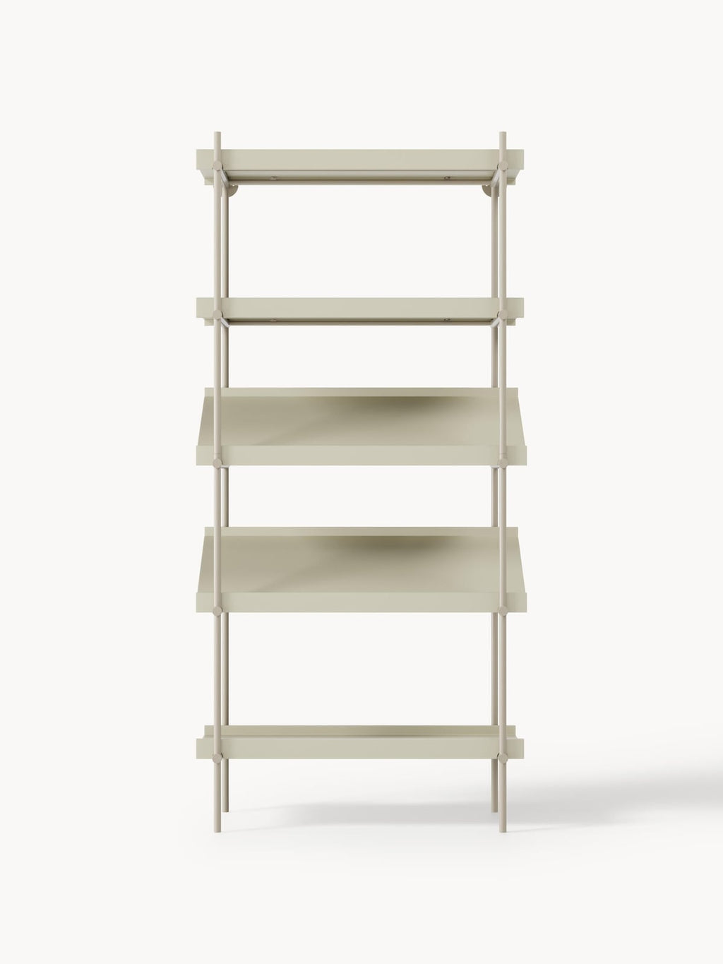Southwold Tall Shelving Unit with Slanted Shelves