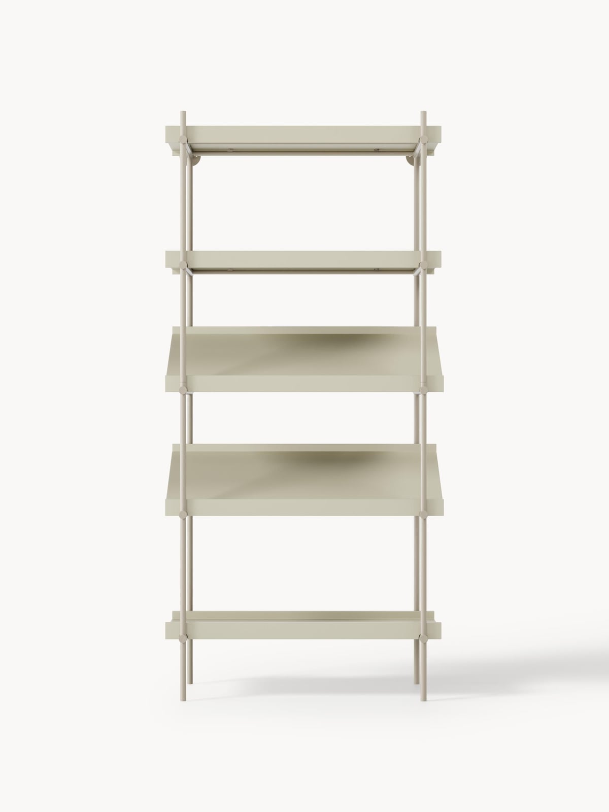 Southwold Tall Shelving Unit with Slanted Shelves