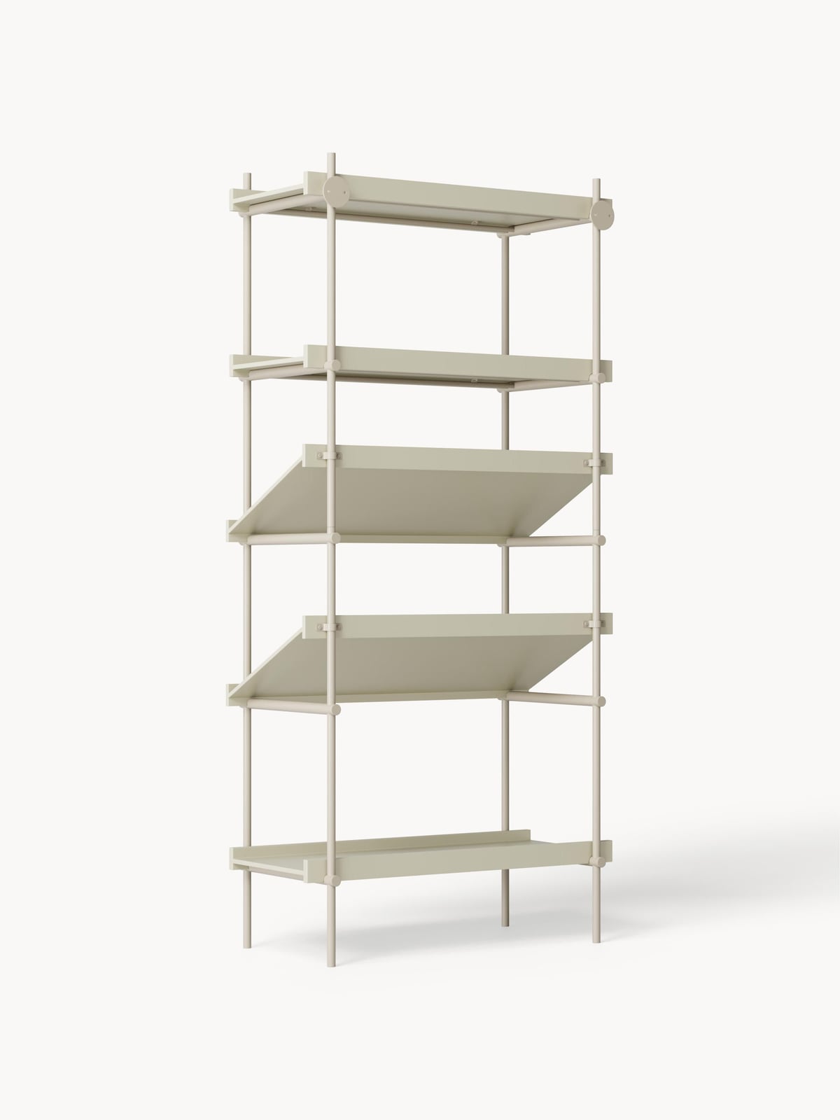 Southwold Tall Shelving Unit with Slanted Shelves