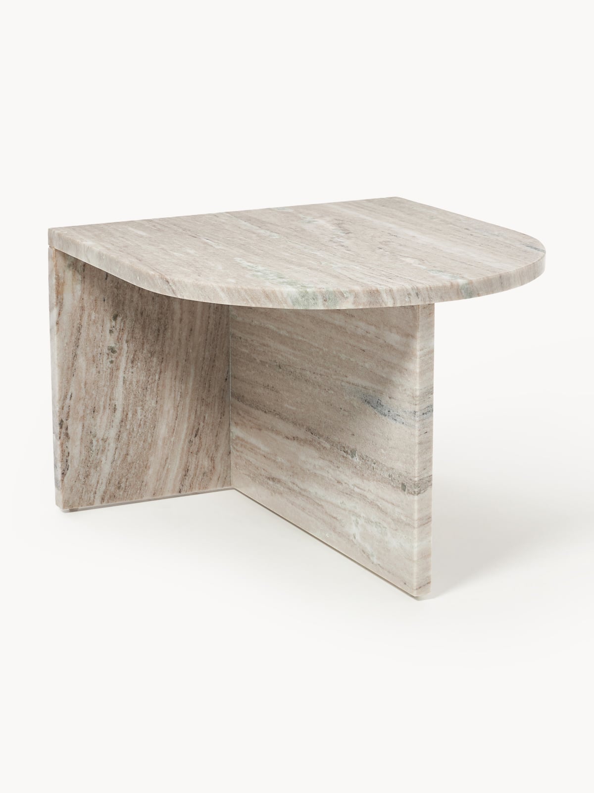 Stainton Oval Marble Coffee Table