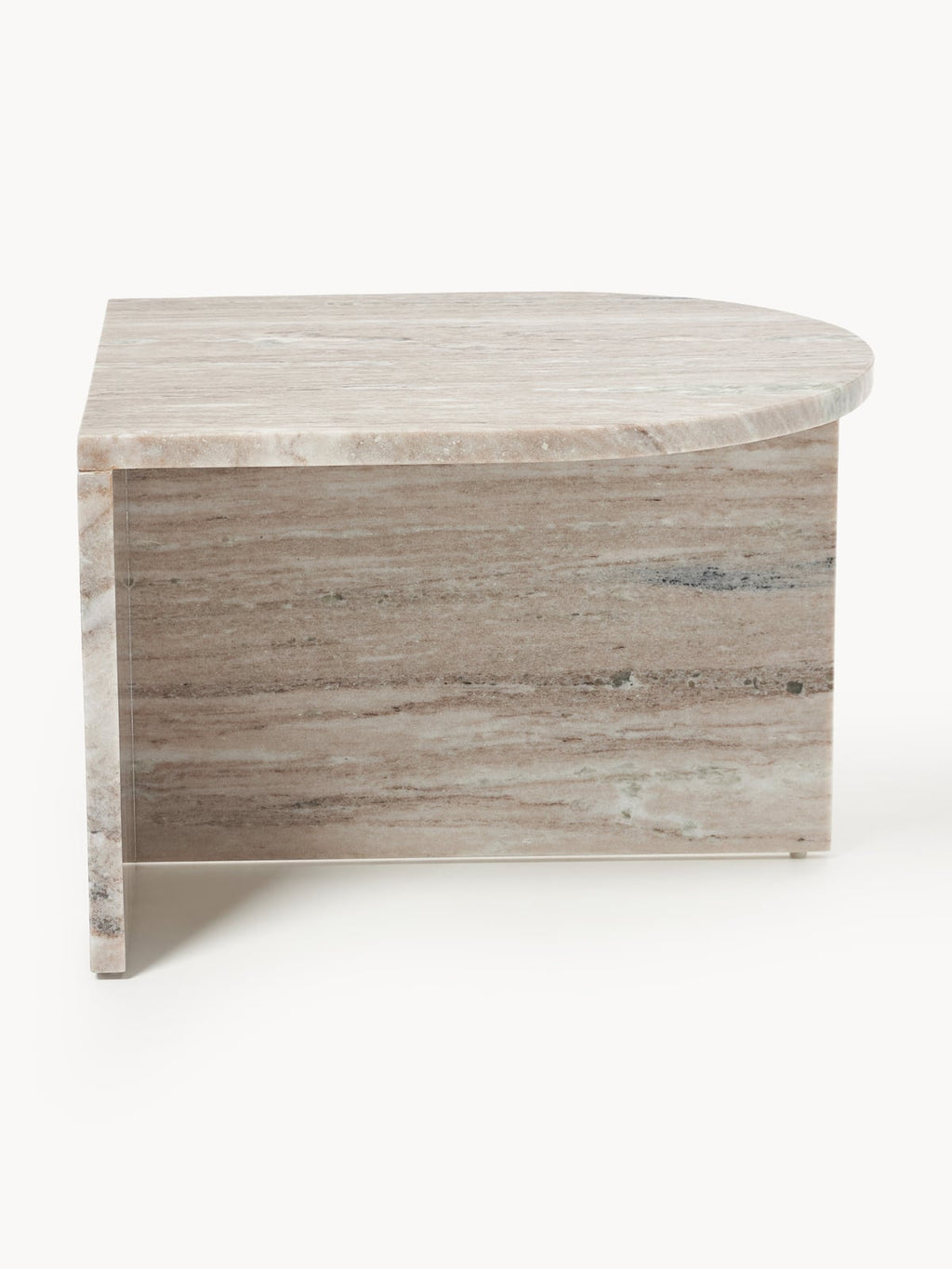 Stainton Oval Marble Coffee Table