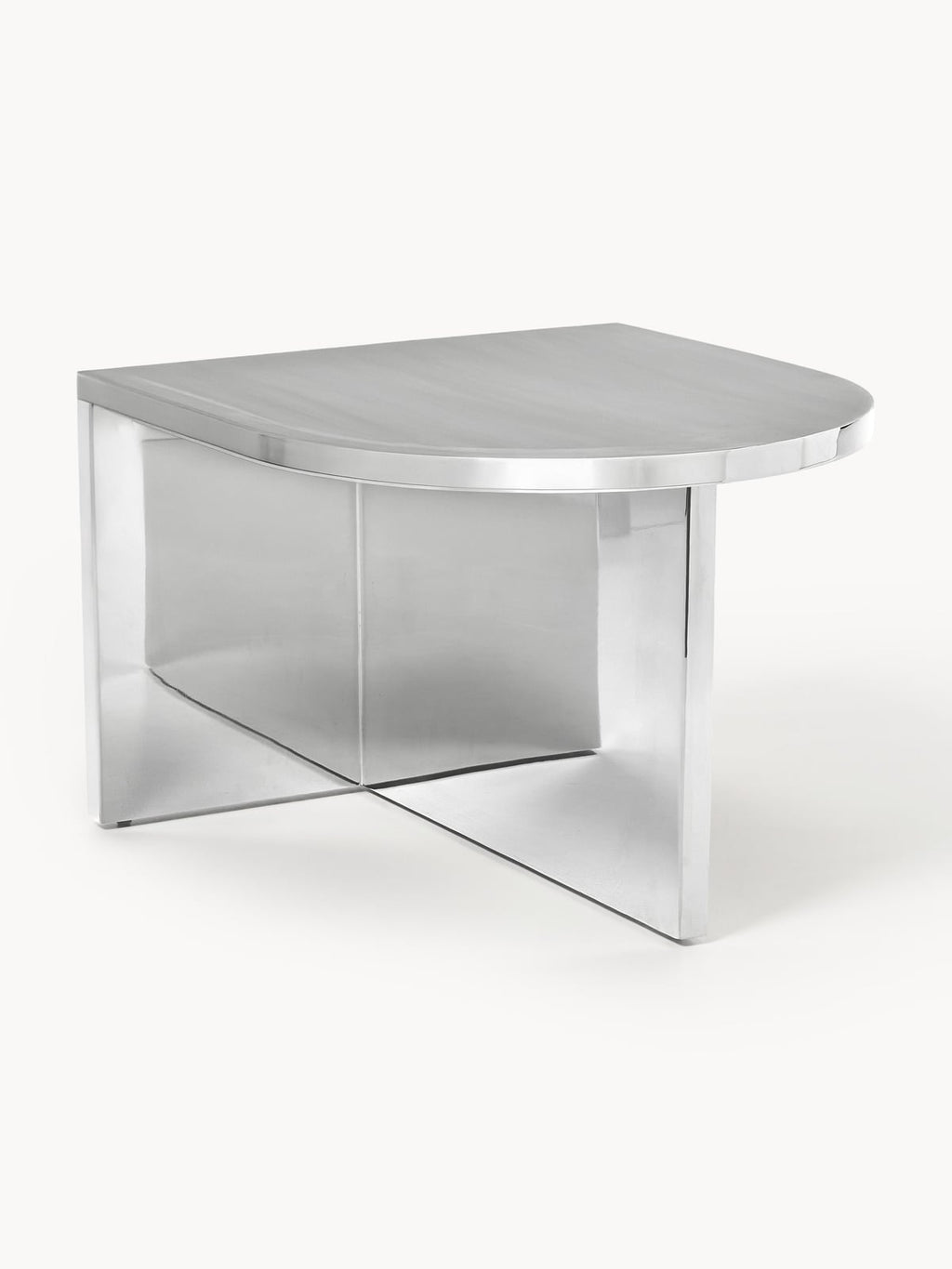 Stainton Oval Metal Coffee Table