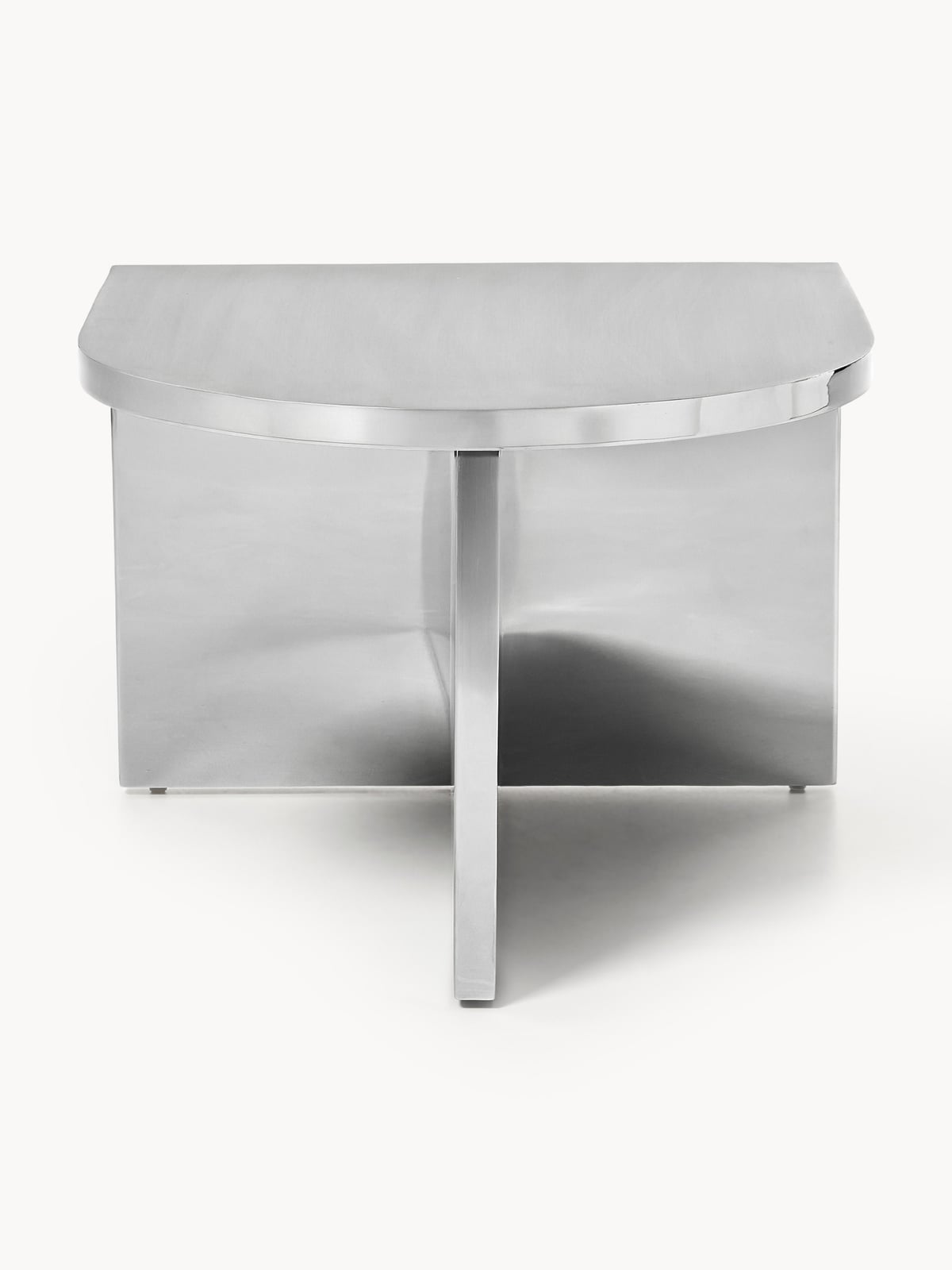 Stainton Oval Metal Coffee Table