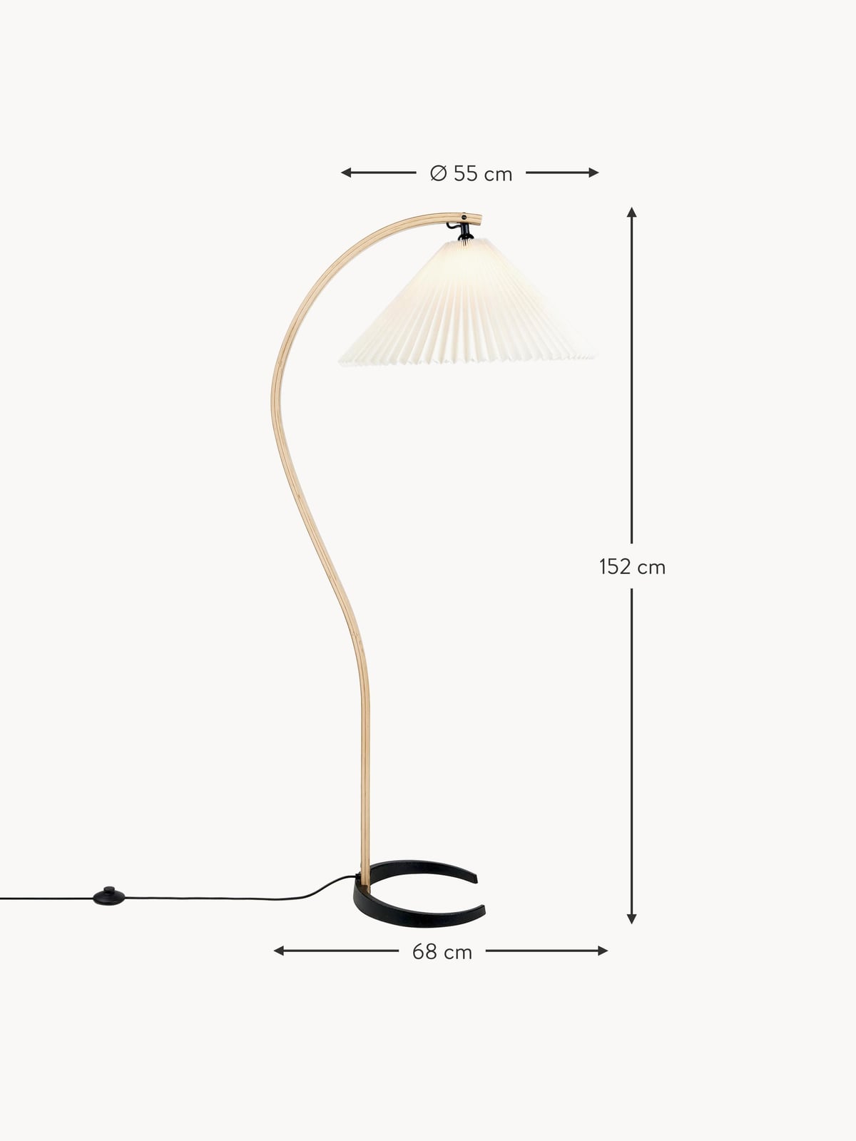 Stourton Adjustable Floor Lamp