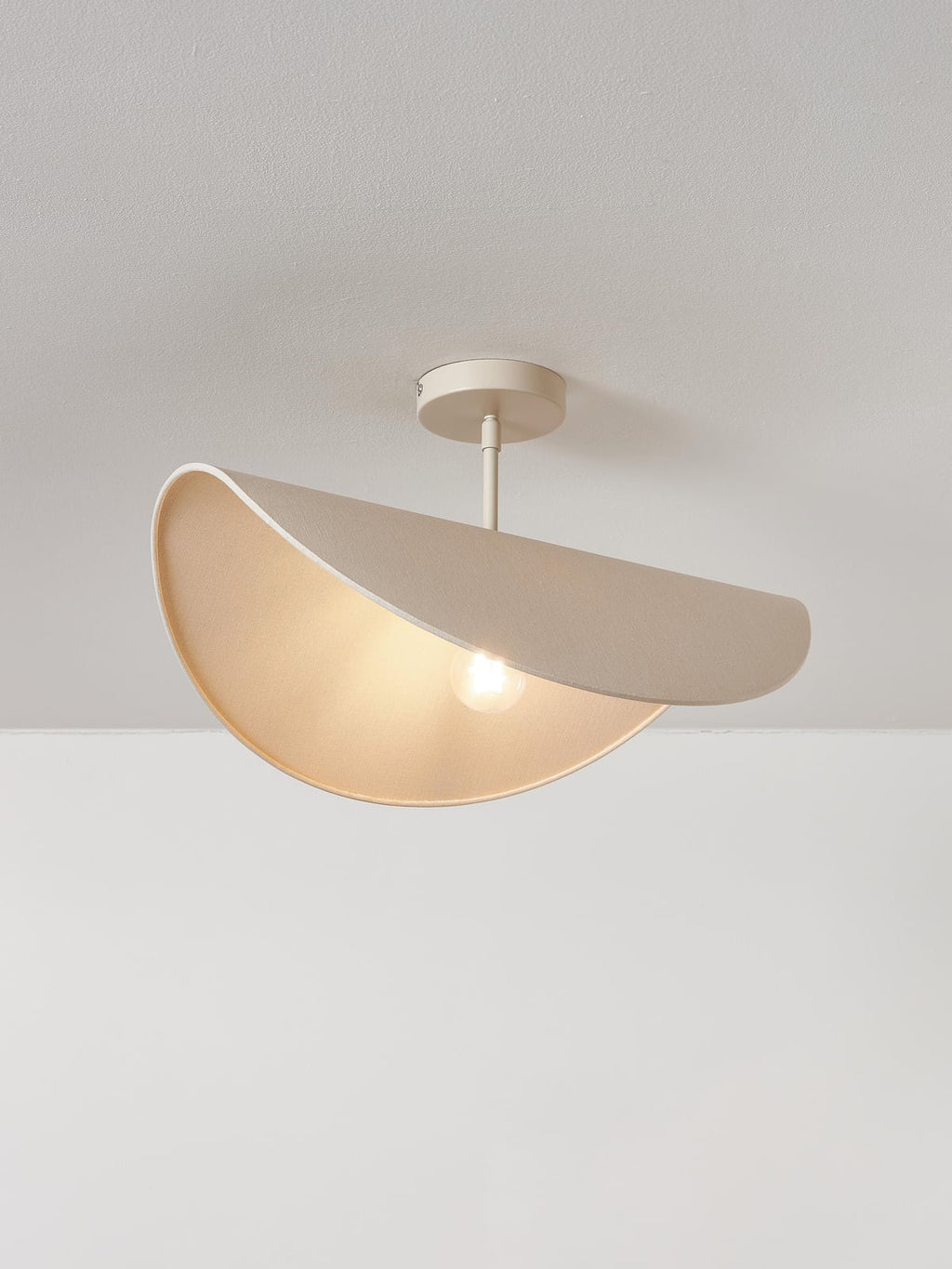Stourton Linen Design Ceiling Lamp