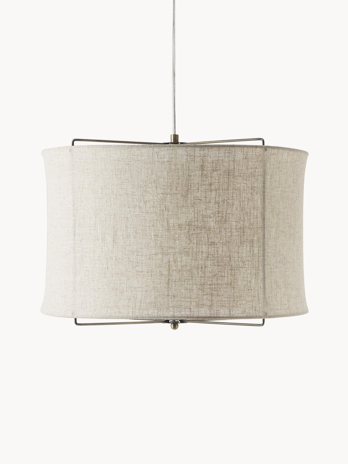 Tanfield Linen Pendant Light