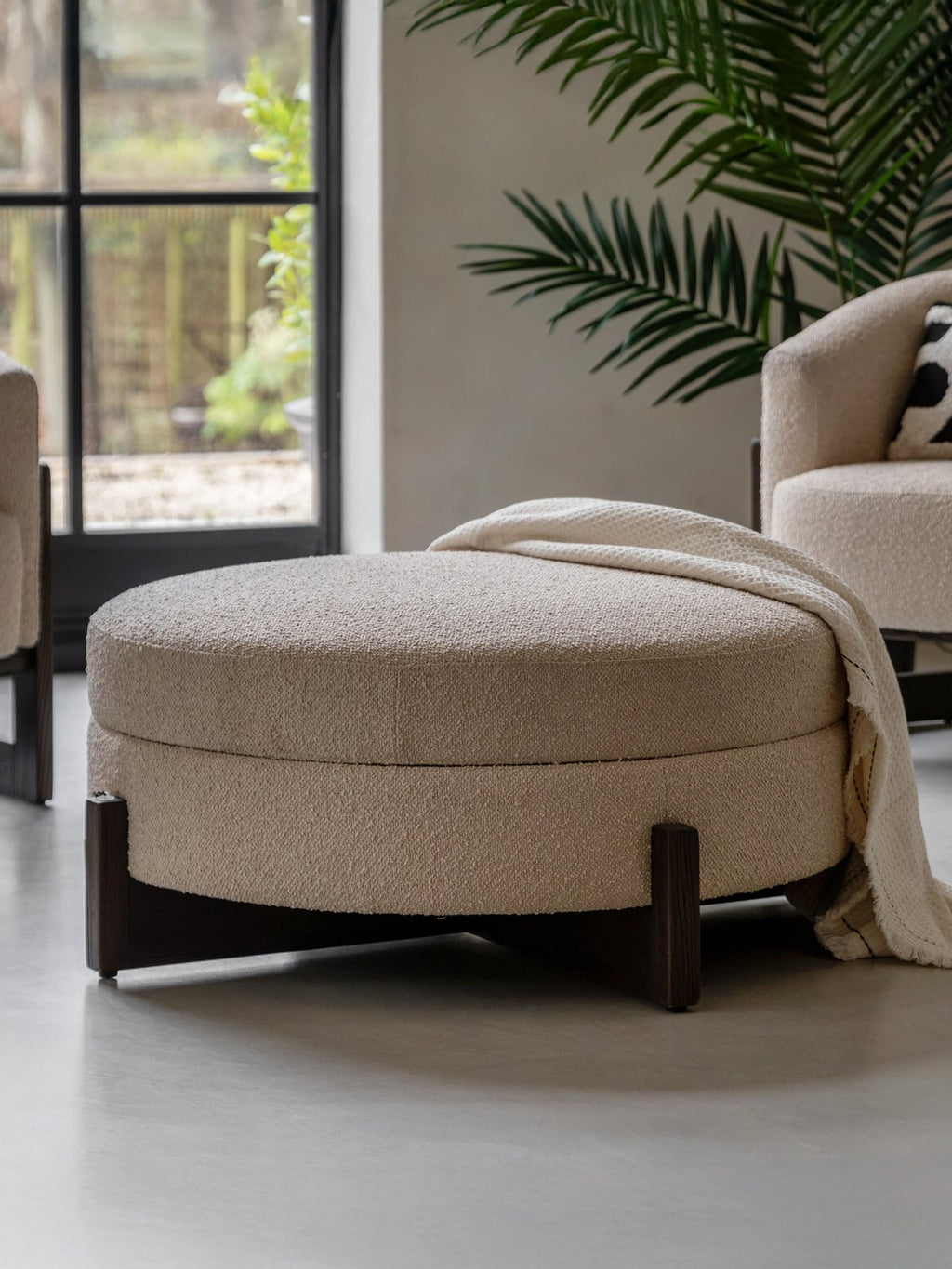Tanfield Sofa Stool Cercola With Storage Space