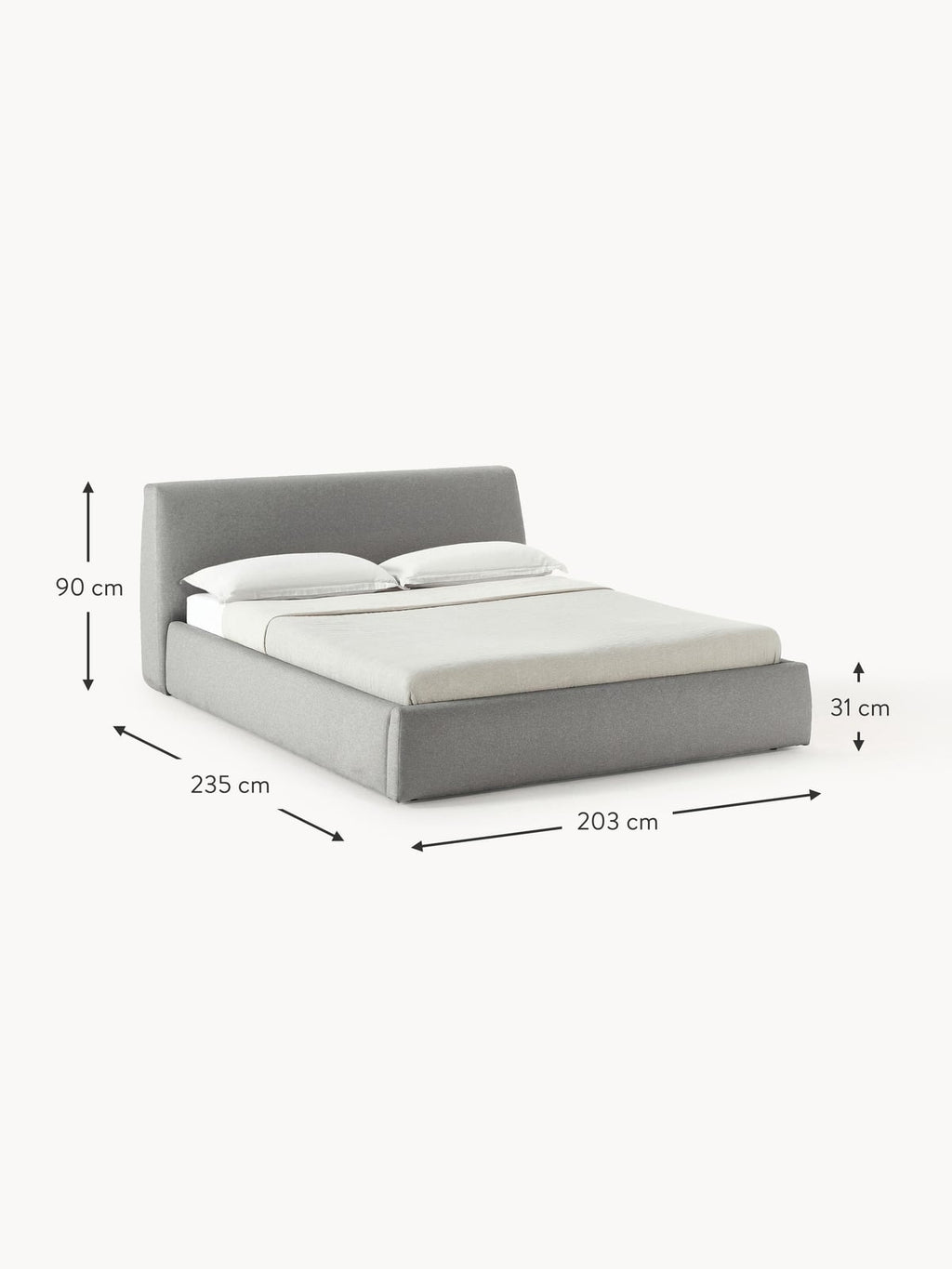 Tanfield Upholstered Bed