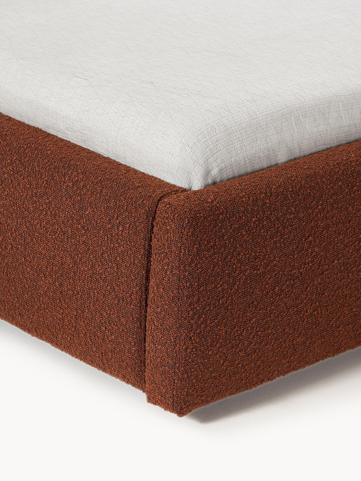 Tanfield Upholstered Bouclé Bed