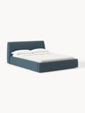 Tanfield Upholstered Bouclé Bed with Storage Space