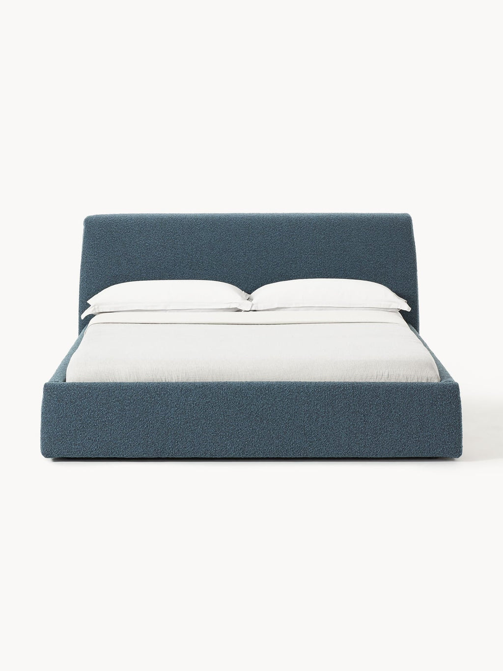 Tanfield Upholstered Bouclé Bed with Storage Space
