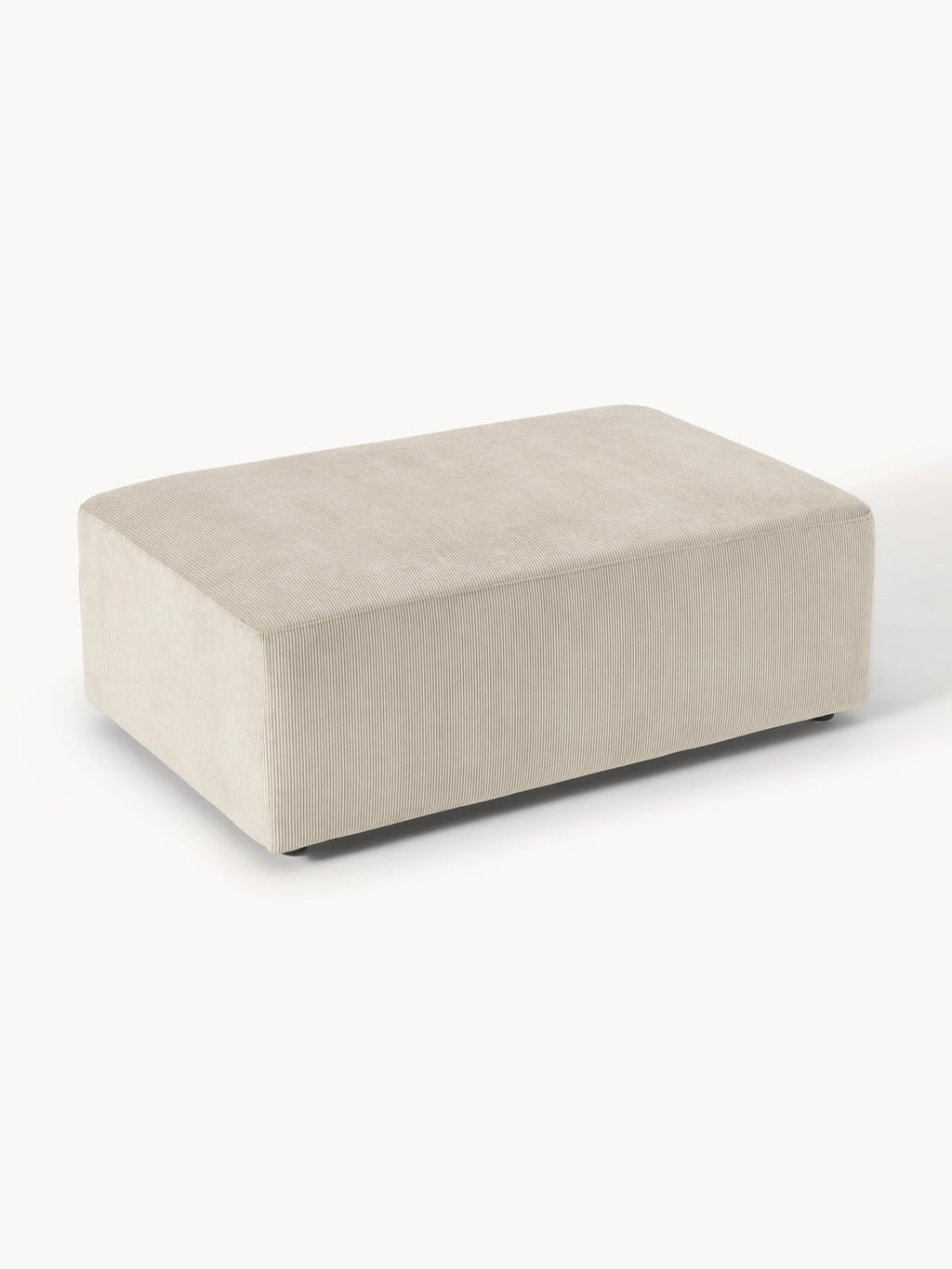 Tarnbrook Corduroy XL Ottoman, W 116 x D 72 cm