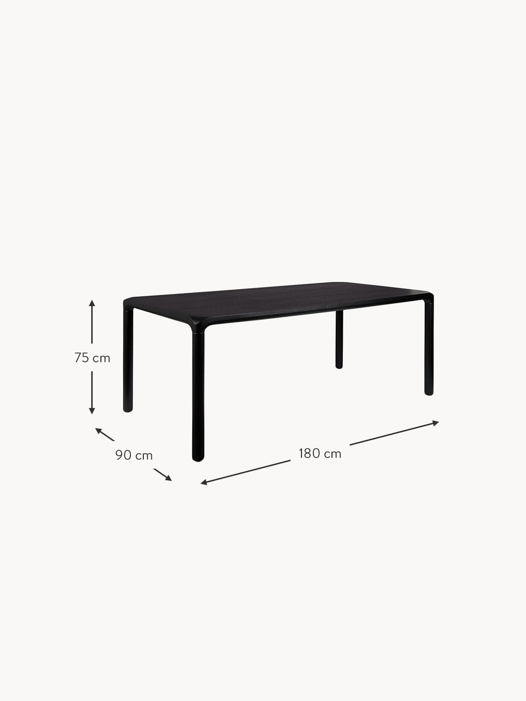 Tarnbrook Wooden Dining Table, Various Sizes