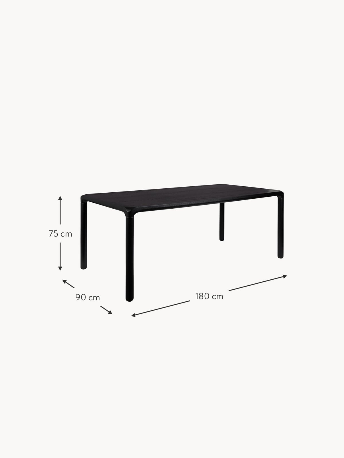 Tarnbrook Wooden Dining Table, Various Sizes