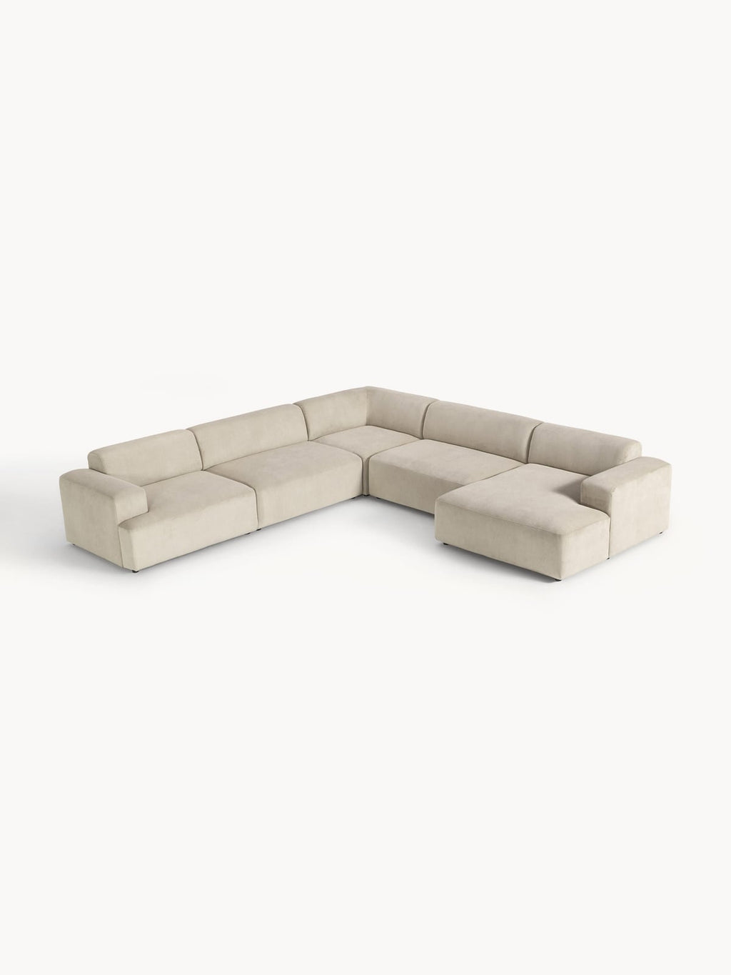 Tarnbrook XL Corduroy Corner Sofa