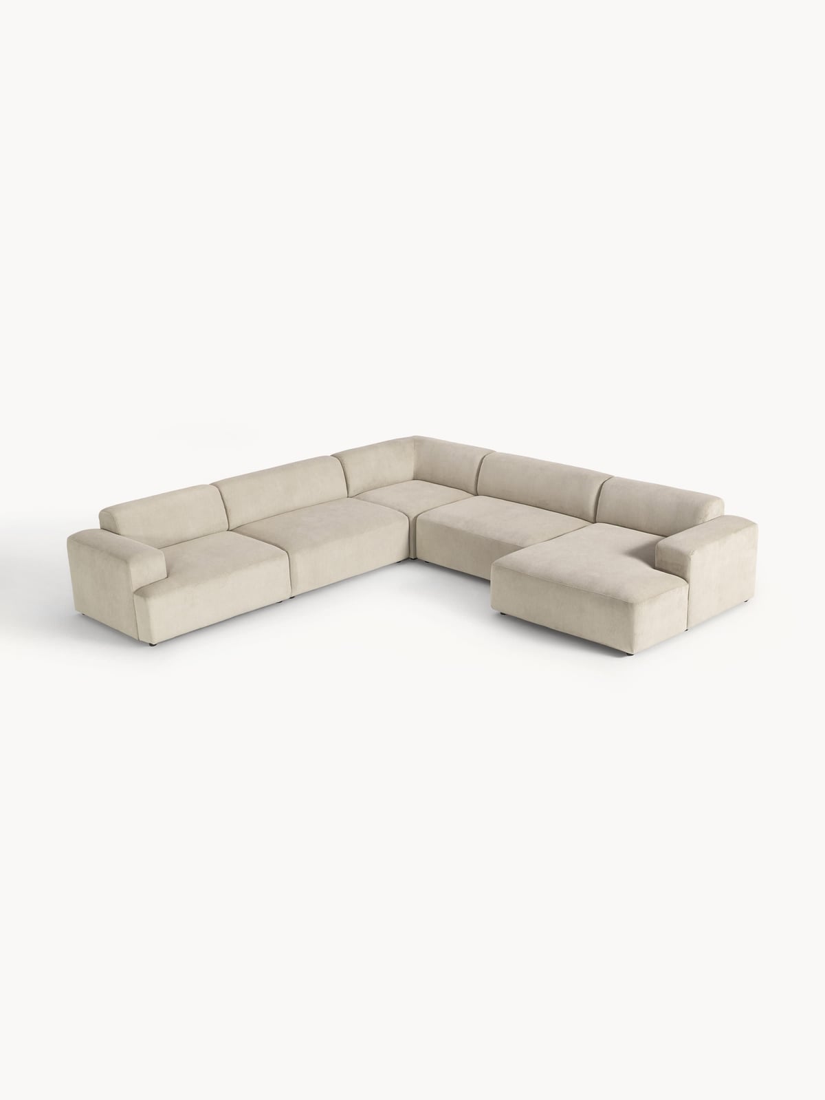 Tarnbrook XL Corduroy Corner Sofa