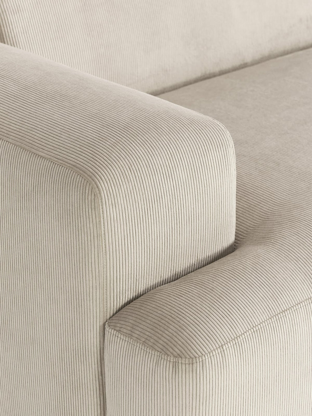 Tarnbrook XL Corduroy Corner Sofa