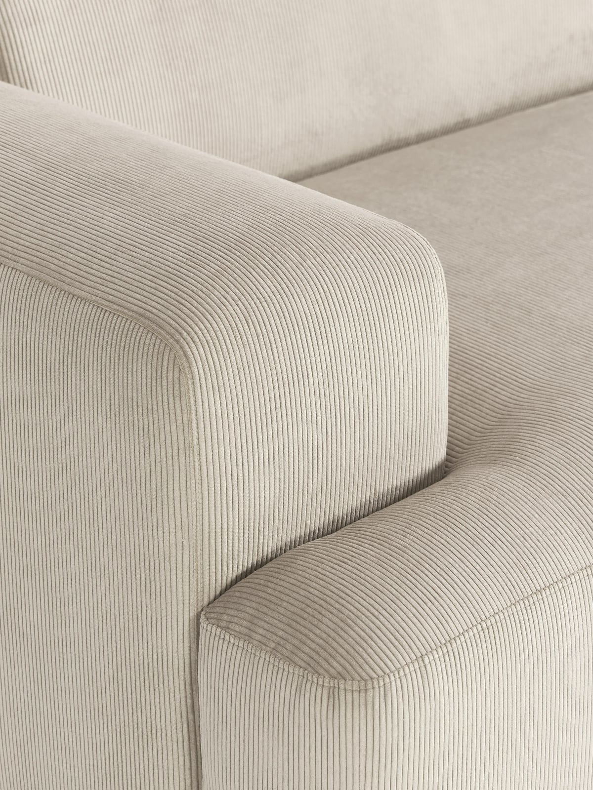 Tarnbrook XL Corduroy Corner Sofa