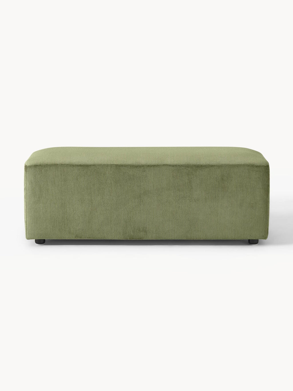 Tarnbrook XL Corduroy Ottoman, W 116 x D 42 cm