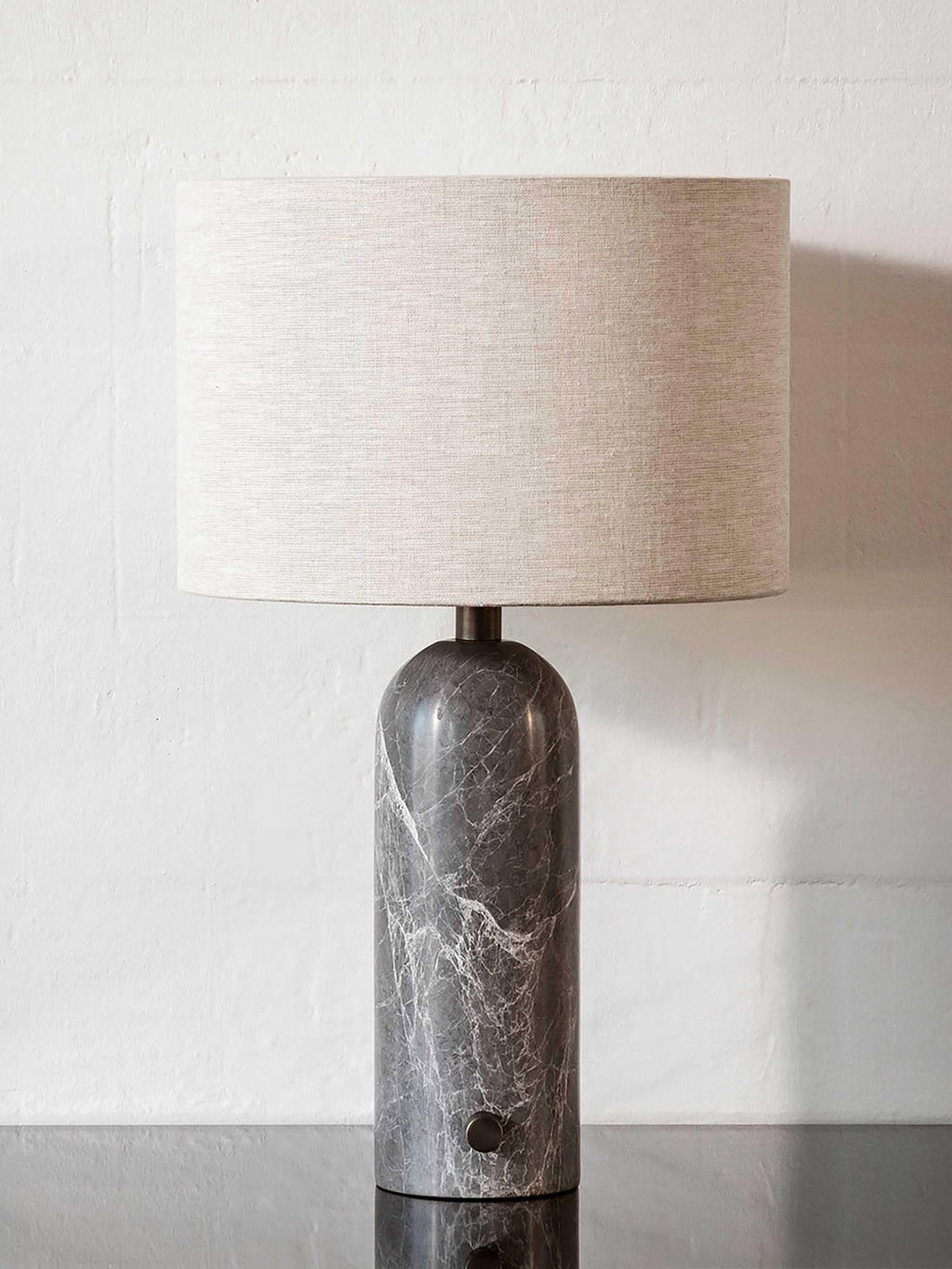 Templeton Large Dimmable Table Lamp with Marble Base
