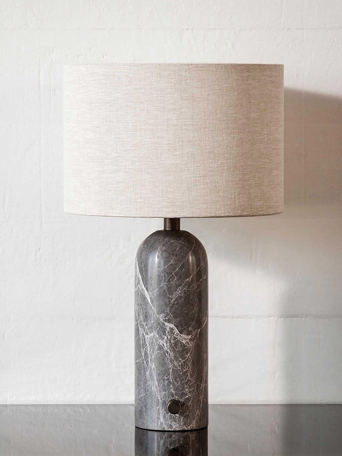 Templeton Large Dimmable Table Lamp with Marble Base