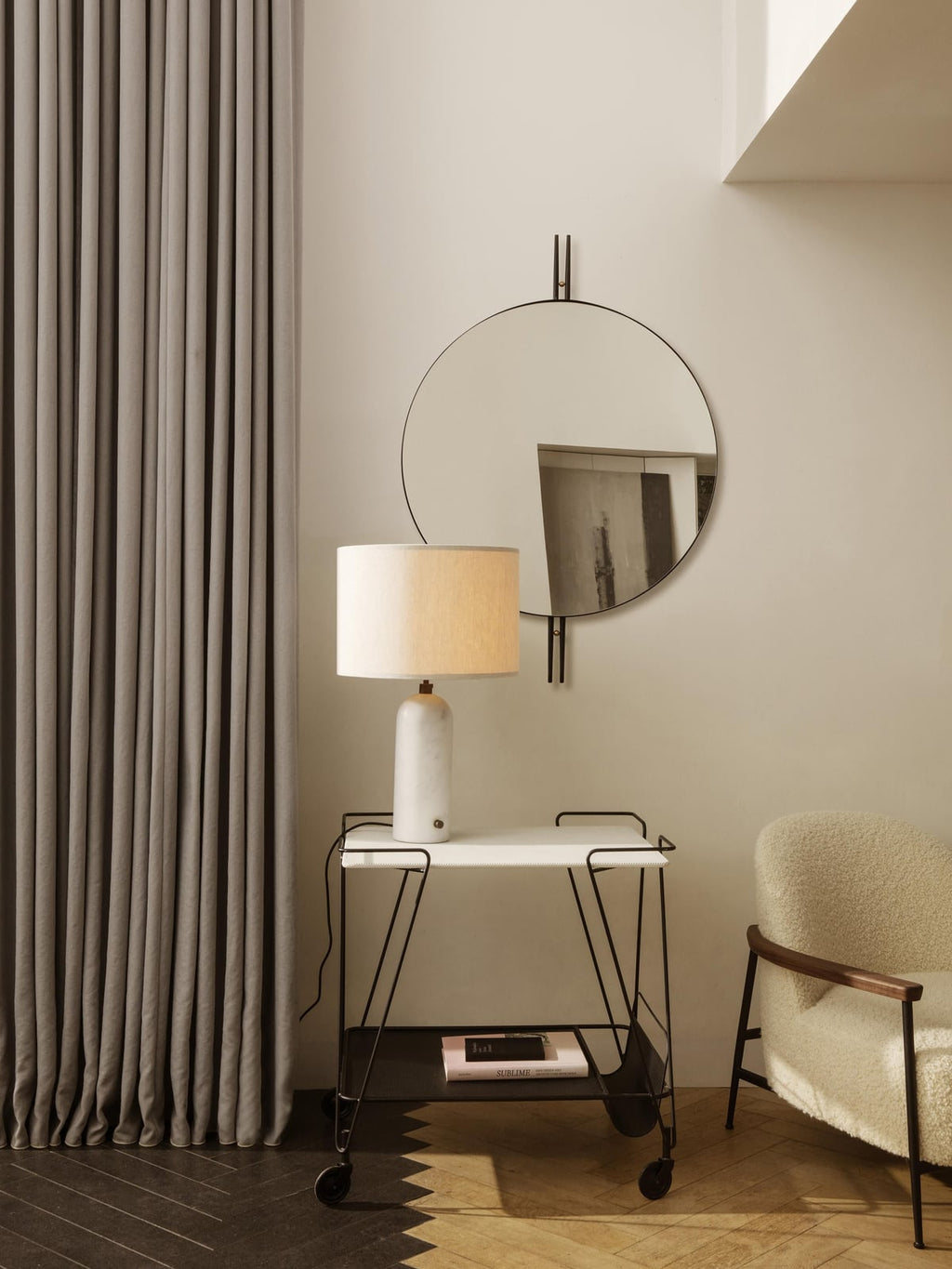 Templeton Large Dimmable Table Lamp with Marble Base, in various sizes