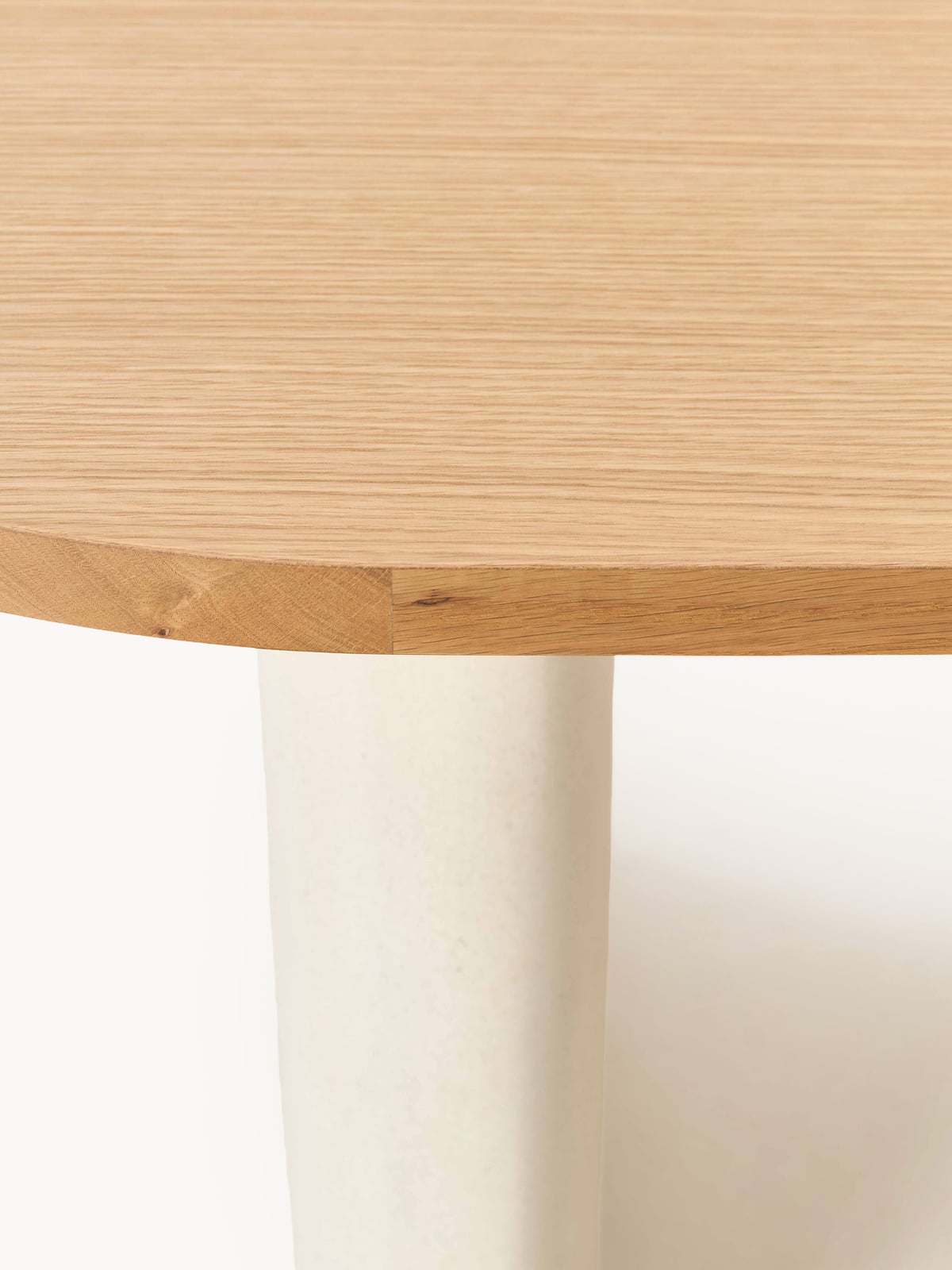 Templeton Oval Oak Wood Dining Table, in various sizes