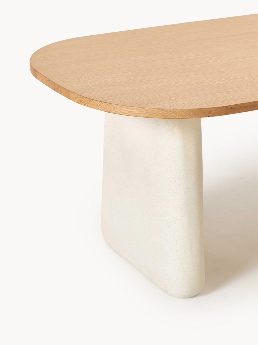 Templeton Oval Oak Wood Dining Table, in various sizes