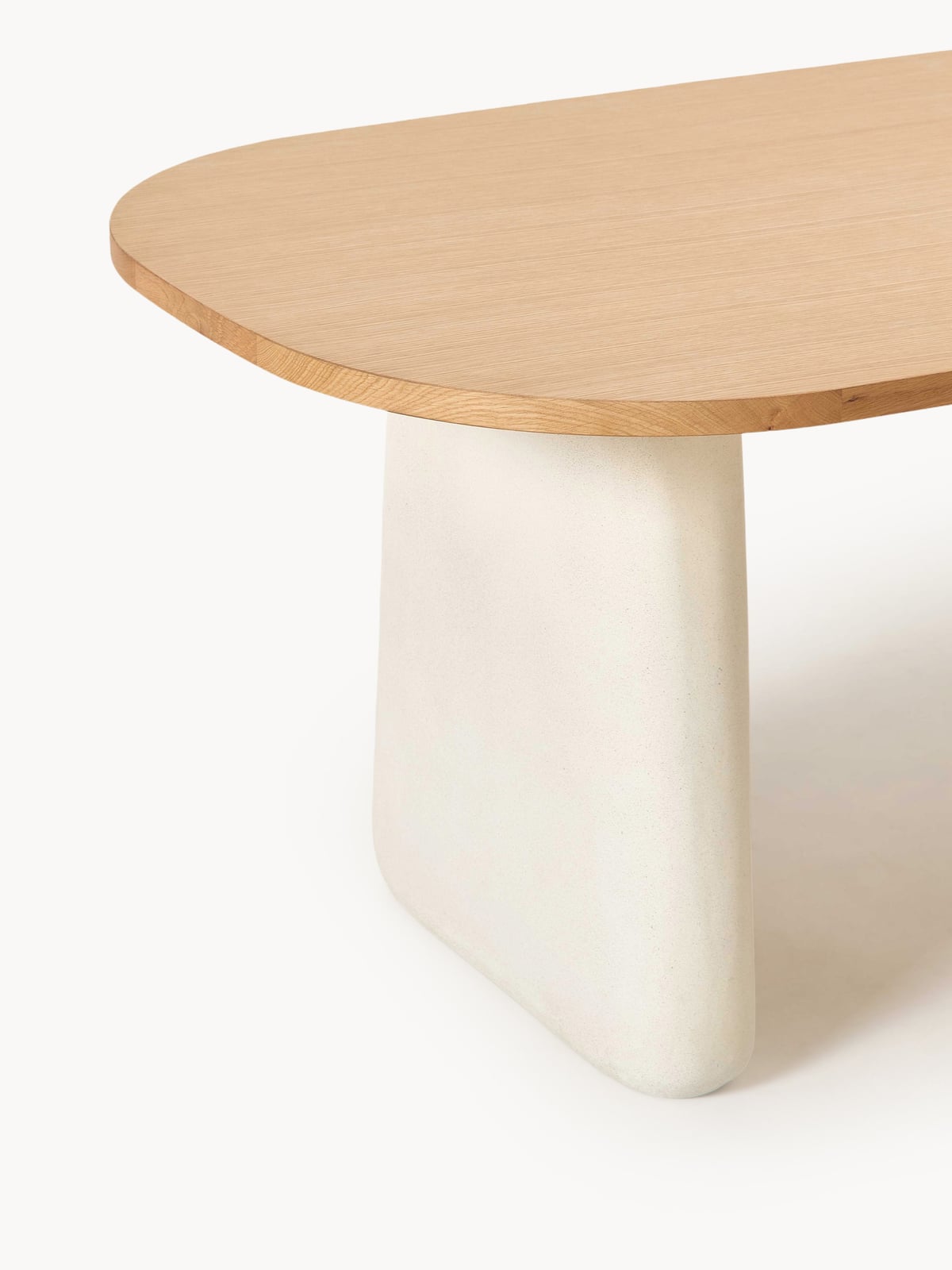 Templeton Oval Oak Wood Dining Table, in various sizes
