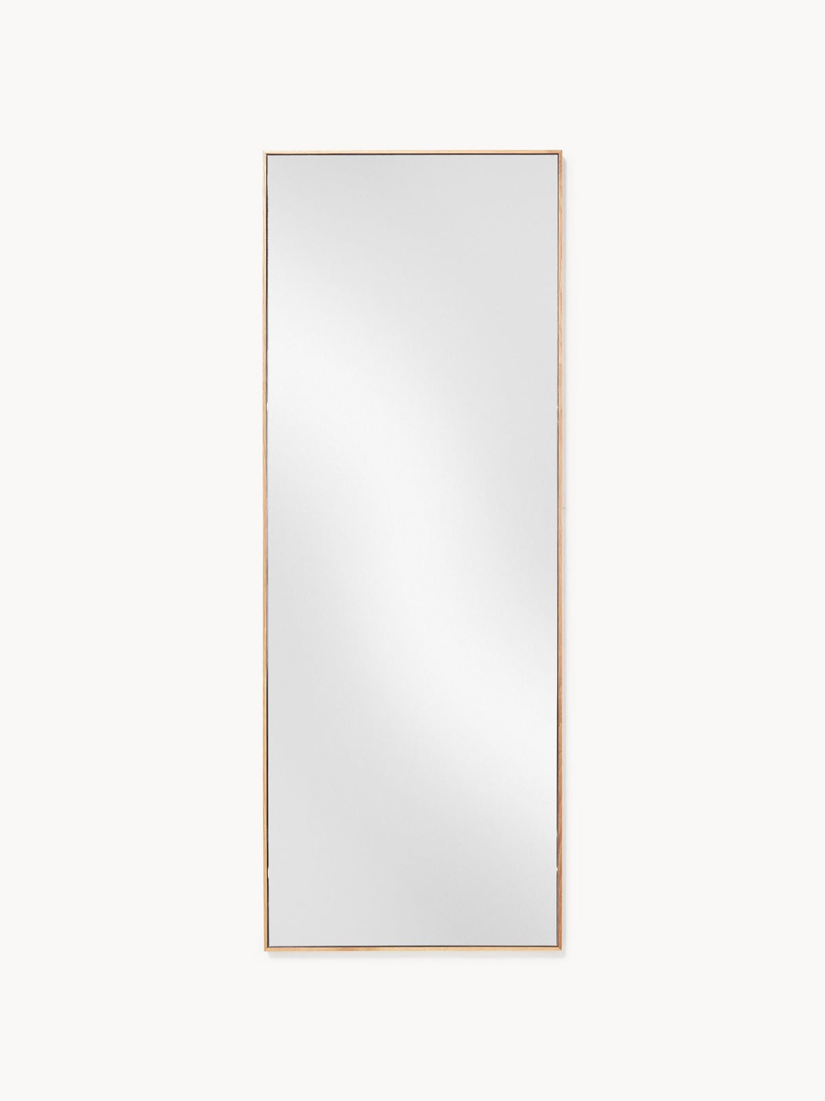 Thirlmere Full-Length Wall Mirror with Oak Wood Frame