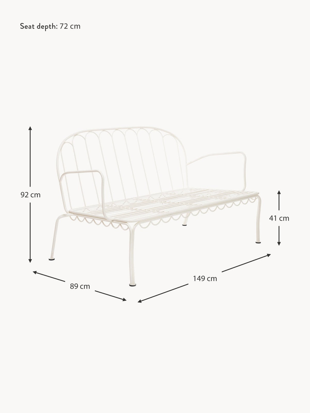 Thirlmere Garden Sofa Al