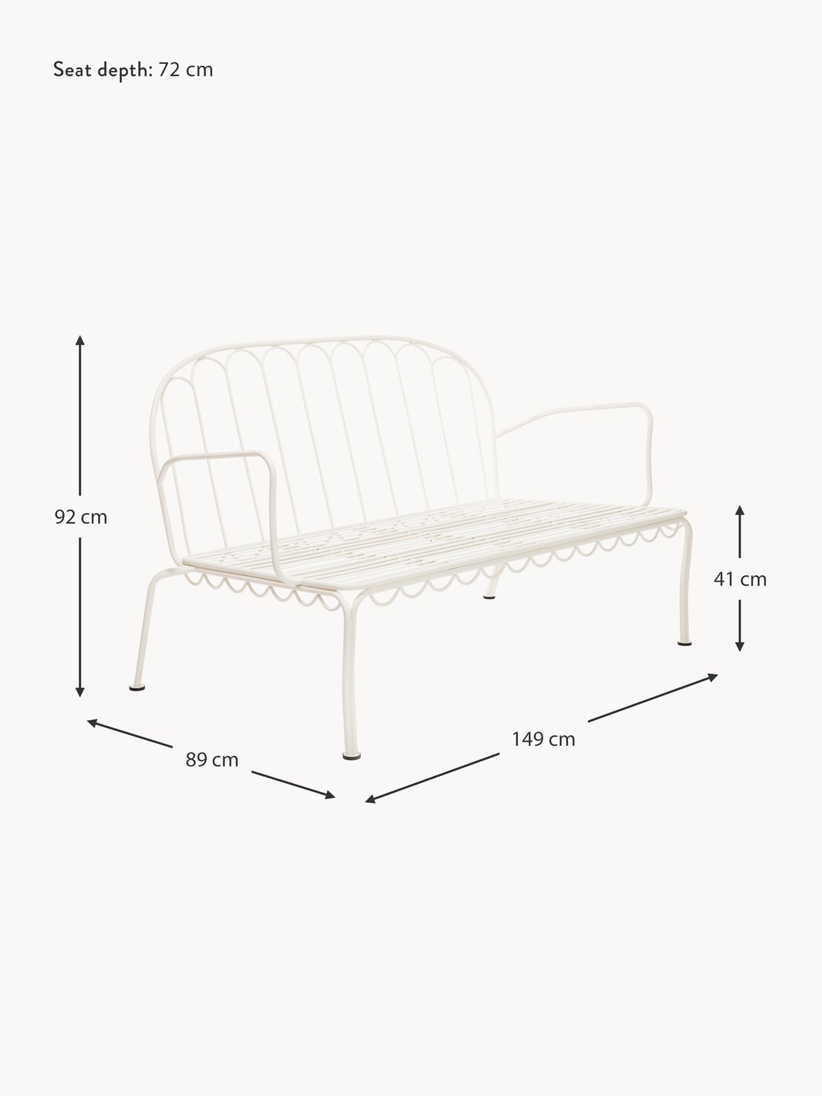 Thirlmere Garden Sofa Al