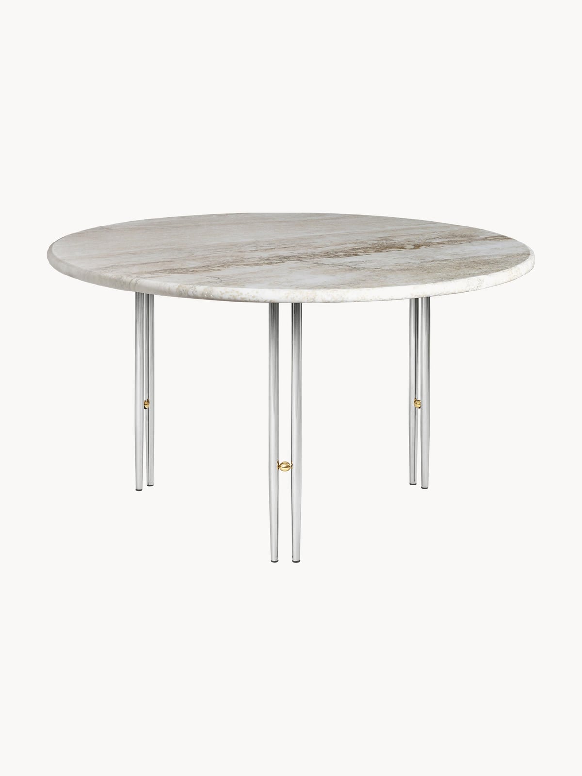 Thirlmere Round Marble Coffee Table, Ø 70 cm