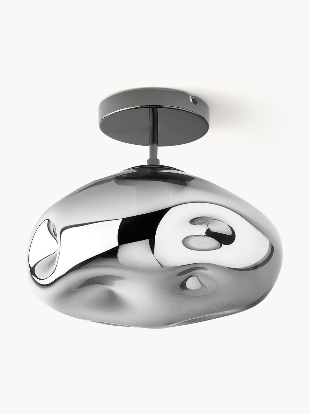 Thoralby Ceiling Lamp Made of Mirrored Glass