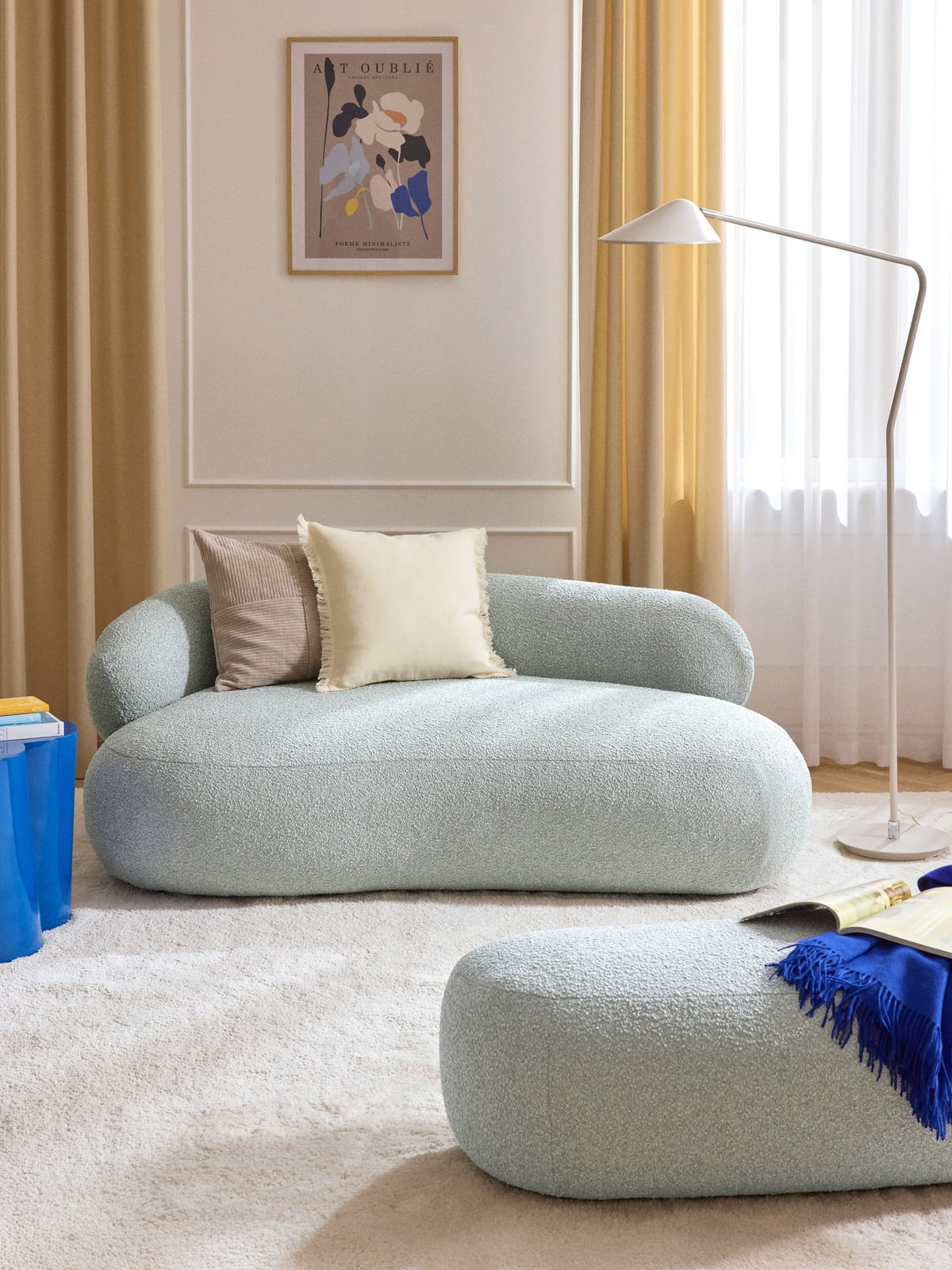 Thornbury Bouclé Sofa (2-seater)