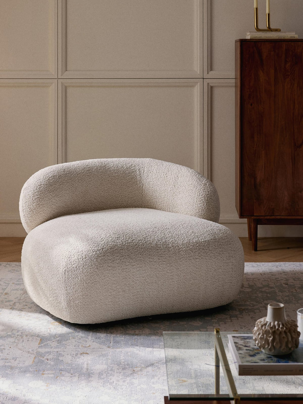 Thornbury Teddy Bouclé Lounge Chair