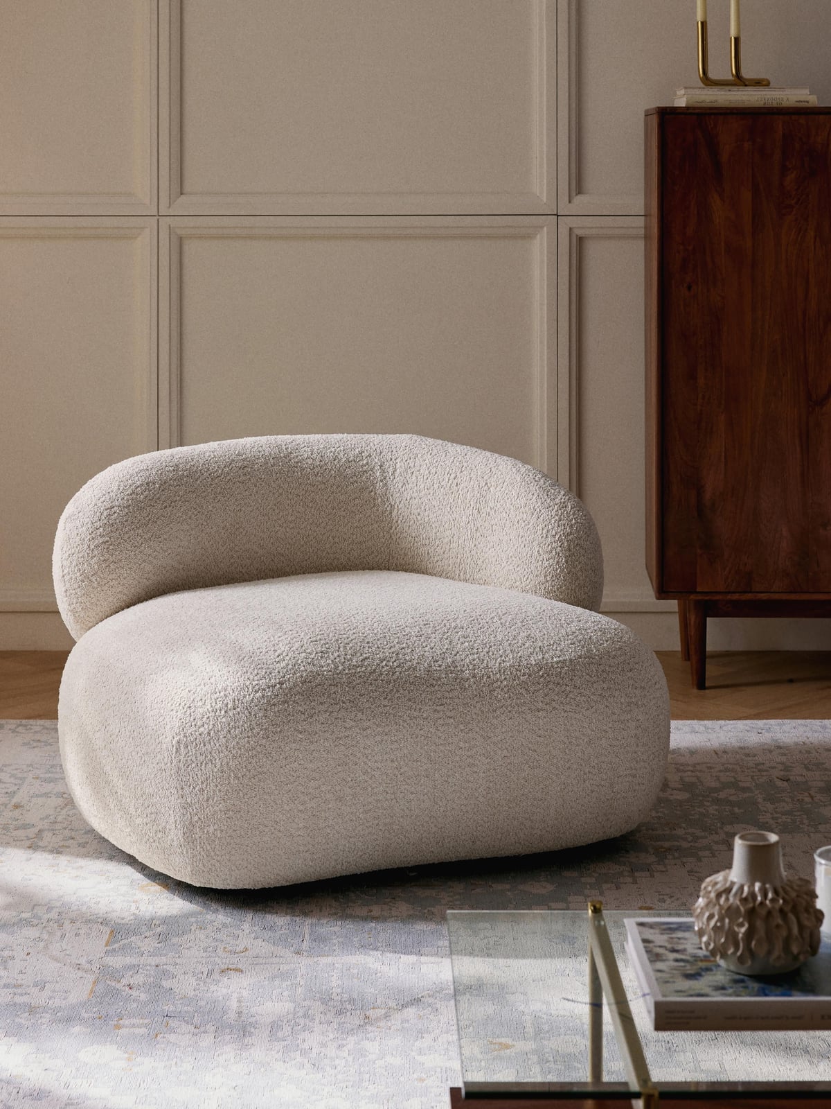 Thornbury Teddy Bouclé Lounge Chair
