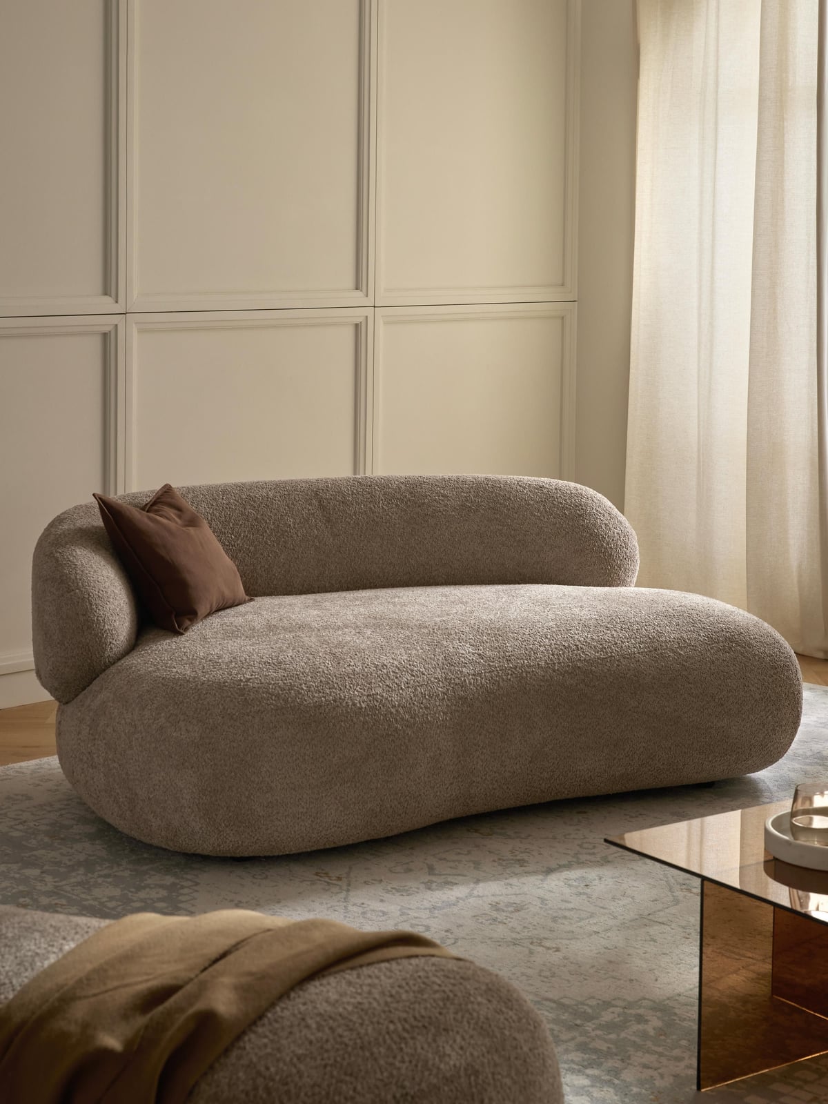 Thornbury Teddy Bouclé Sofa (2-seater)