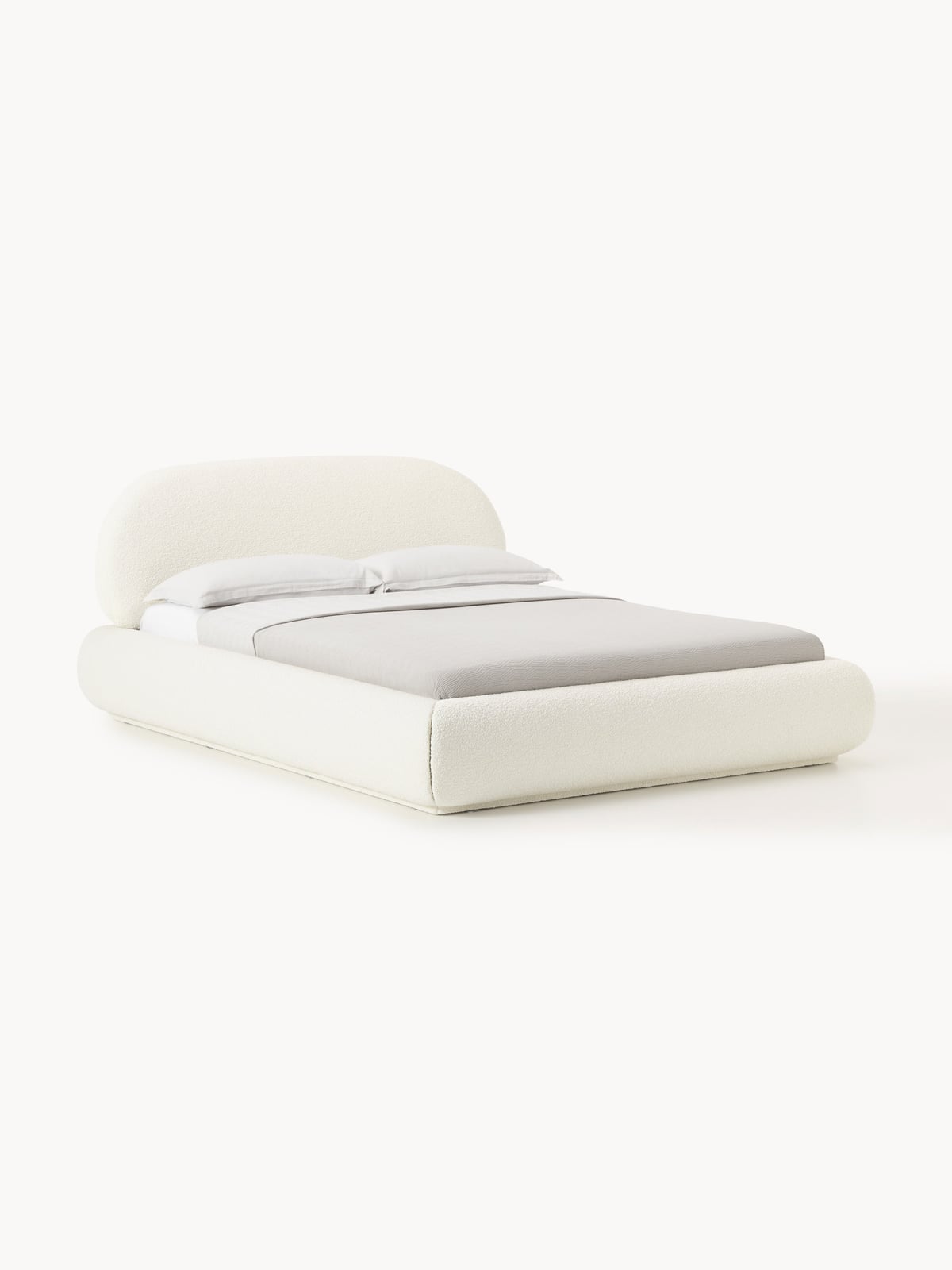 Thornbury Upholstered Bouclé Bed with Storage