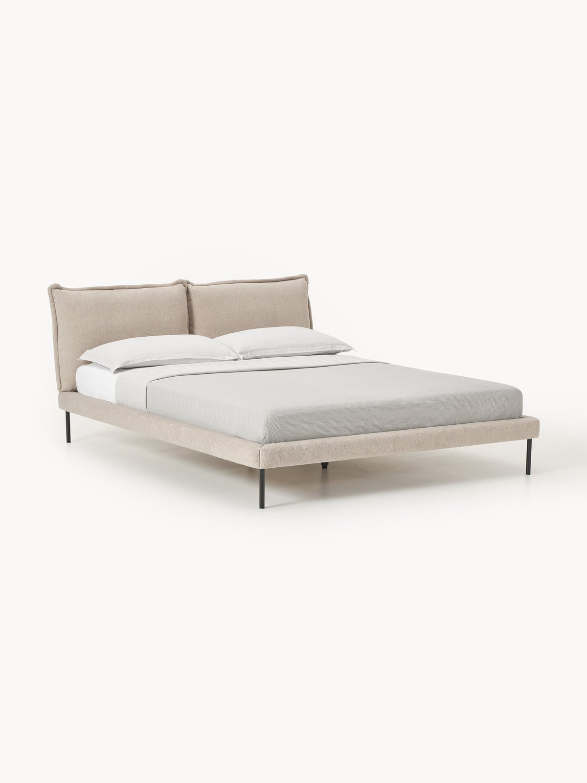 Thornbury Upholstered Teddy Bouclé Bed