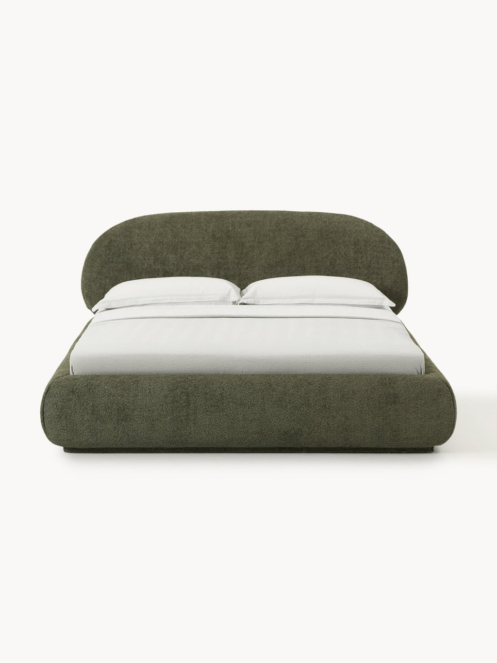 Thornbury Upholstered Teddy Bouclé Bed with Storage