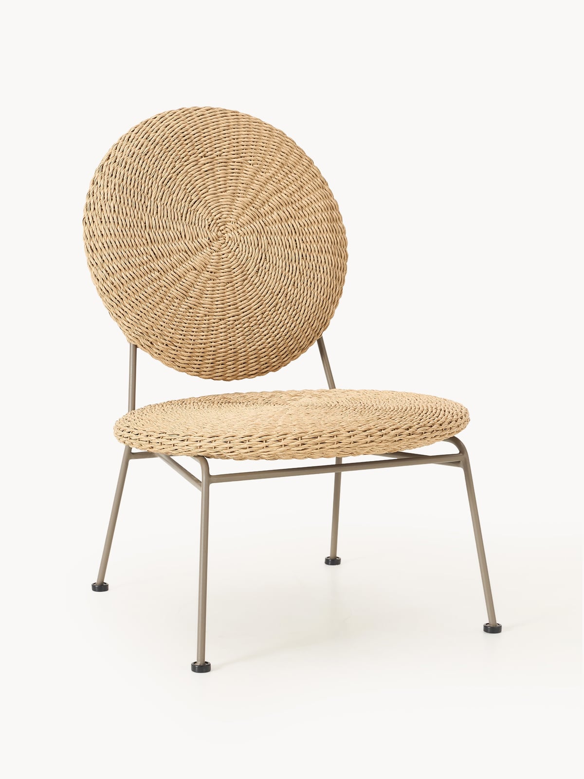 Threlkeld Polyrattan Garden Lounge Chair